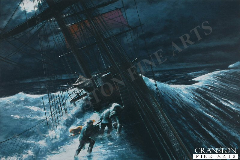 Riding the Ninth Wave by Ivan Berryman. [Original Painting]