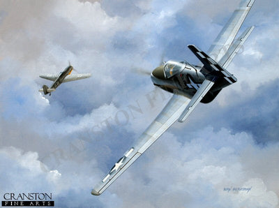 Tribute to Hubert &#39;Hub&#39; Zemke by Ivan Berryman. [Original Painting]