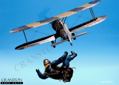 Tribute to Peter Wykeham-Barnes by Ivan Berryman. [Postcard]