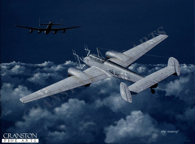 Tribute to Helmut Lent by Ivan Berryman. [Original Painting]