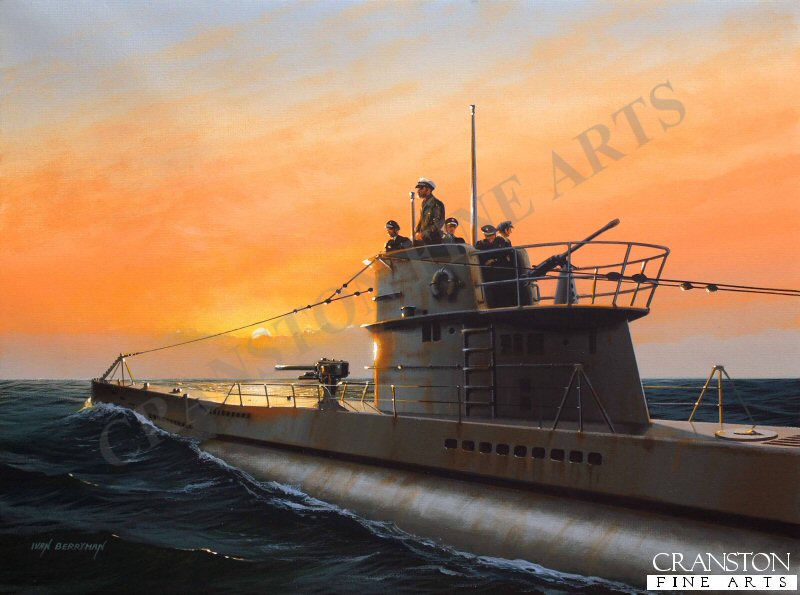 U-47 by Ivan Berryman. [Original Painting]