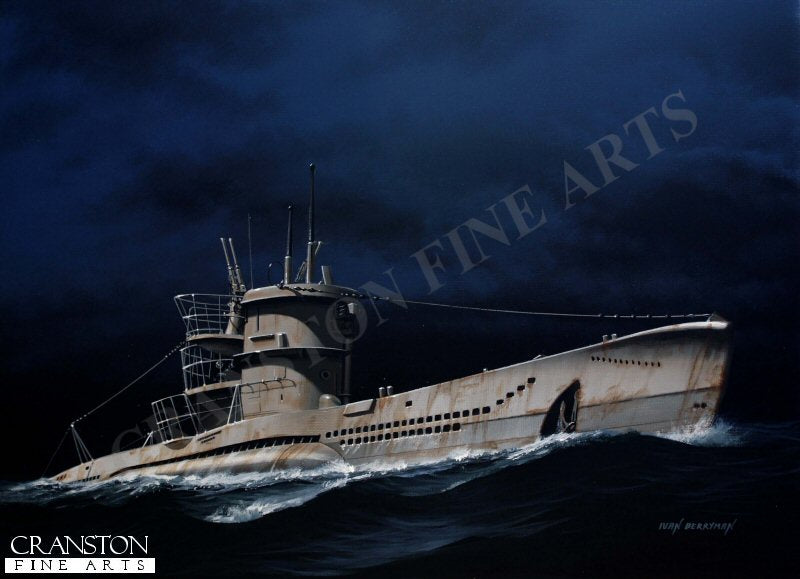U-997 by Ivan Berryman. [Postcard]