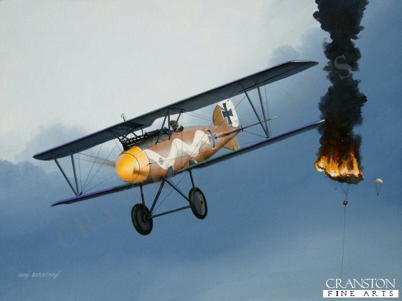 Tribute to Erich Lowenhardt by Ivan Berryman. [Original Painting]