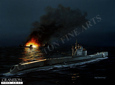 Tribute to the Crew of HMS Truant by Ivan Berryman. [Original Painting]