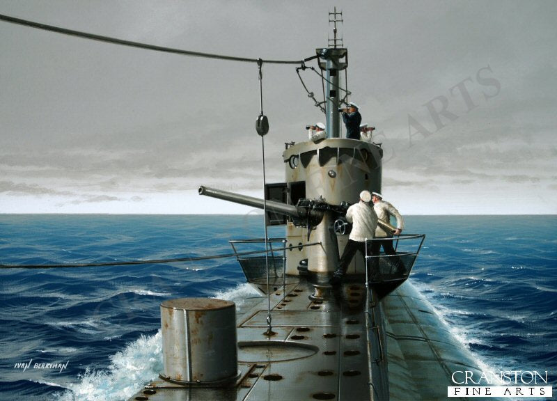 HMS Sickle by Ivan Berryman. [Postcard]
