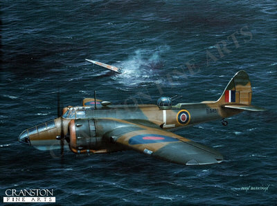 The Sinking of U533 by Ivan Berryman. [Original Painting]