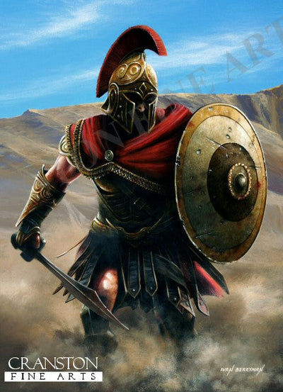 Leonidas by Ivan Berryman. [Postcard]