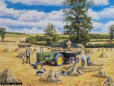 A Family Harvest by Trevor Mitchell [print]