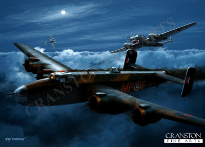 Tragedy by Moonlight by Ivan Berryman. [Postcard]