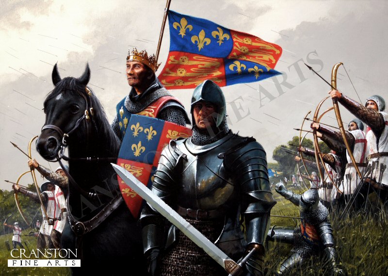 Henry V at Agincourt by Ivan Berryman [Original Painting]
