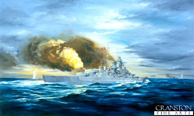 Battle of the Denmark Straits by Randall Wilson. (B) [print]