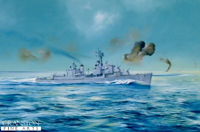 USS Maddox by Randall Wilson [Original Painting]