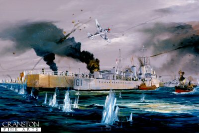 Evacuation Dunkirk by Randall Wilson [Original Painting]