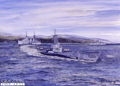 Group Up- Half Ahead Starboard by Robert Barbour [Original Painting]