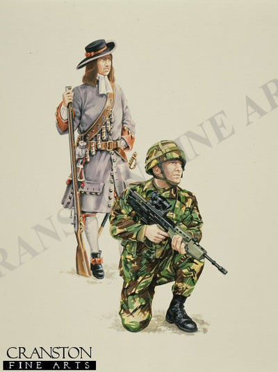 The Royal Irish Regiment by David Pentland. [print]