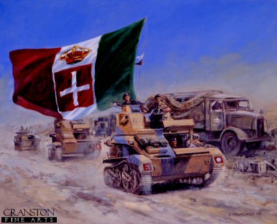 Victory at Beda Fomm by David Pentland. [print]