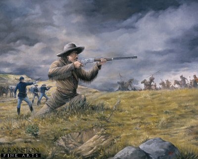 Buffalo Bill by Brian Palmer. [Original Painting]