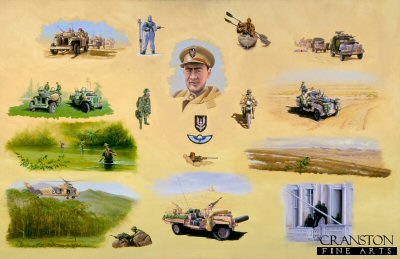 The SAS Full Circle by Graeme Lothian. [Original Painting]