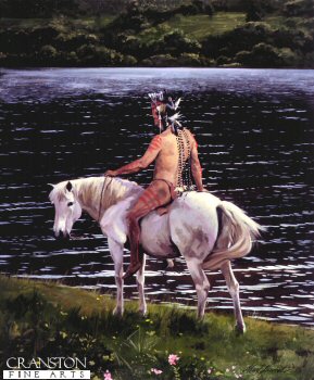 Apsaroke Crow by Alan Herriot. [Original Painting]
