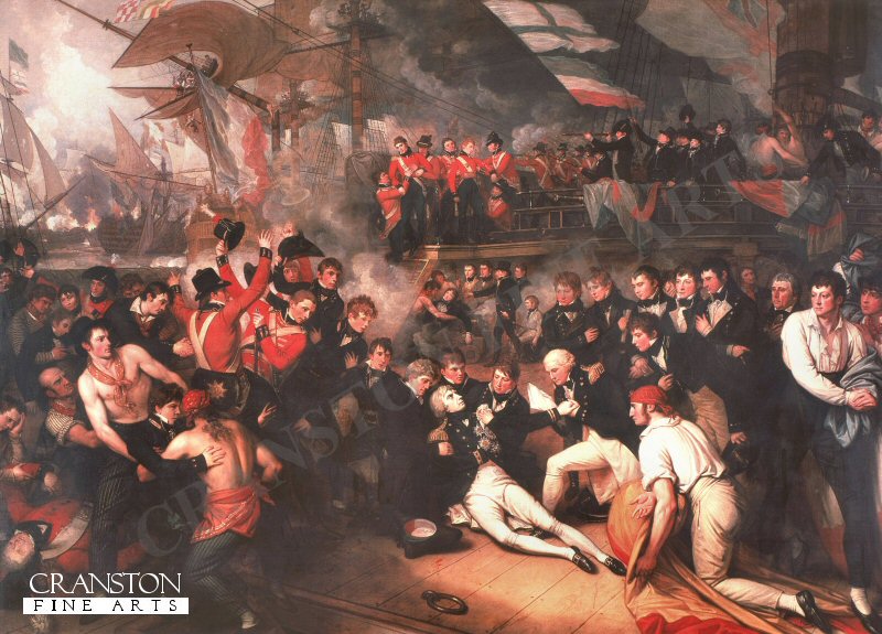 The Death of Nelson by Benjamin Well [Postcard]