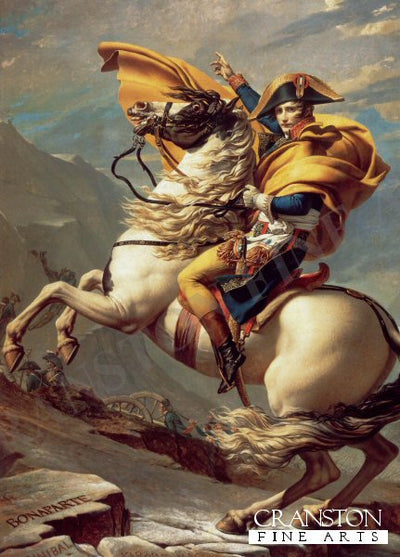 Napoleon Crossing the Alps by Paul Delaroche [Postcard]