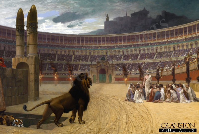 The Christian Martyrs Last Prayer by Jean Leon Jerome [New Print Edition]