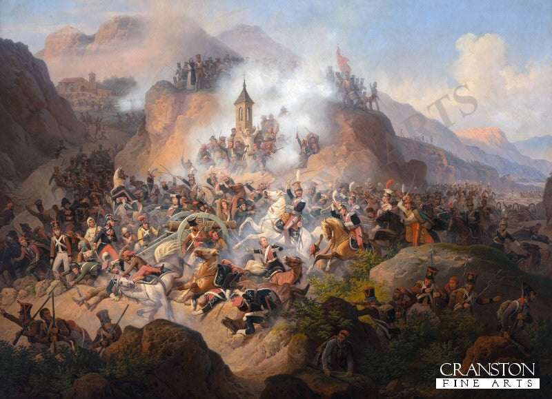 Battle of Somosierra by January Suchodolski [Postcard]