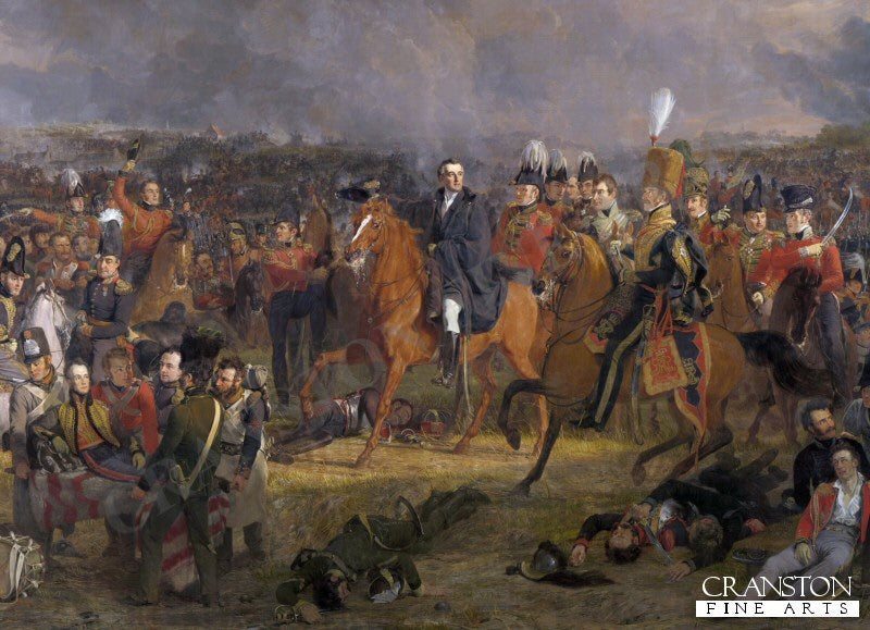 The Battle of Waterloo by Jan Willem Pieneman [Postcard]