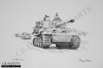 Opening the Tscherkassy Pocket by David Pentland. [Original Drawing]