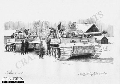 Rearm and Resupply by David Pentland. [Original Drawing]