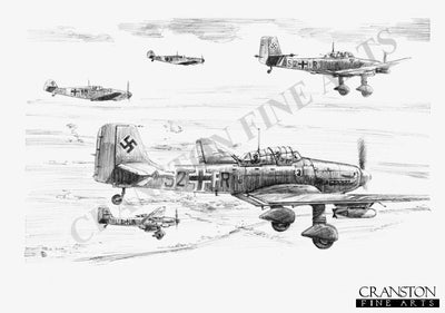 Target ahead, Kursk, Central Russia, July 1943 by David Pentland. (B) [print]