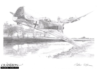 Hunting Sturmoviks by David Pentland. [Original Drawing]