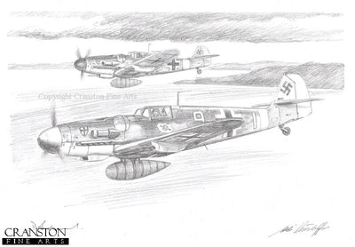 Kannonenboot by David Pentland. [Original Drawing]