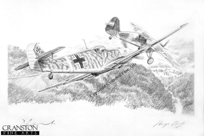 Ikarus Downed by David Pentland. [Original Drawing]