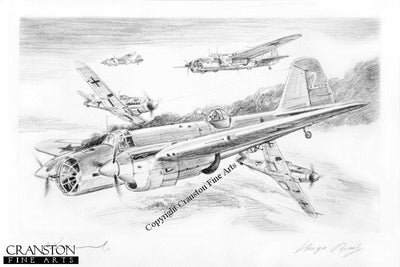 Bomber&#39;s Bane by David Pentland. [Original Drawing]