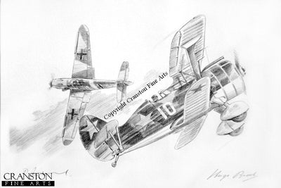 A Nimble Foe by David Pentland. [Original Drawing]