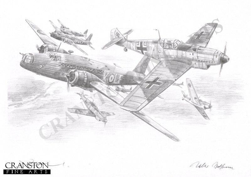 Battle of the Bight by David Pentland. [Original Drawing]