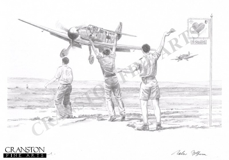 Victory Flypast by David Pentland. [Original Drawing]