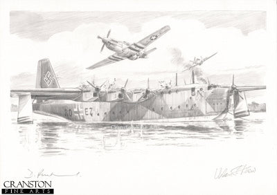 Sitting Duck by David Pentland. [Original Drawing]