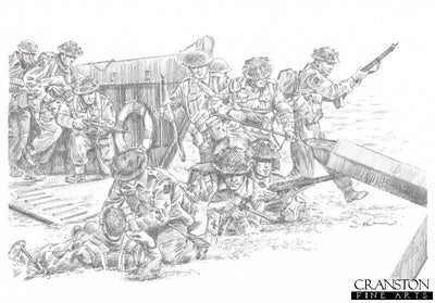 Hit the Beach by David Pentland. [Original Drawing]