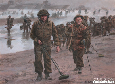 Minesweeping by David Pentland. [Original Painting]