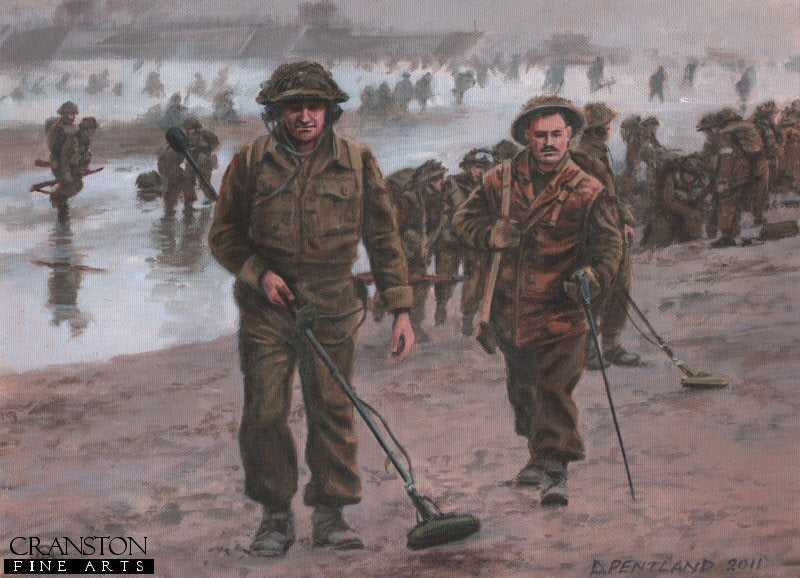 Minesweeping by David Pentland. [Postcard]