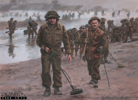 Minesweeping by David Pentland. [Postcard]