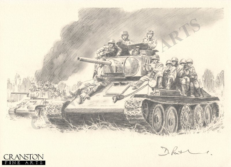 Tankriders by David Pentland. [Original Drawing]