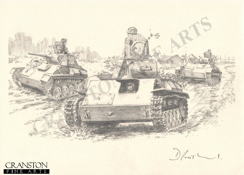 Looking for Trouble by David Pentland. [Original Drawing]