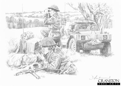 Enemy in Sight by David Pentland. [Original Drawing]