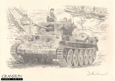 David and Goliath by David Pentland. [Original Drawing]