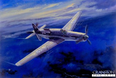 Heinkel / Dornier 535b by David Pentland. [Original Painting]