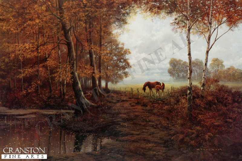 The Edge of the Forest by Gerald Coulson. [print]