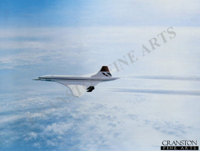 British Aerospace Concorde by Gerald Coulson. [print]